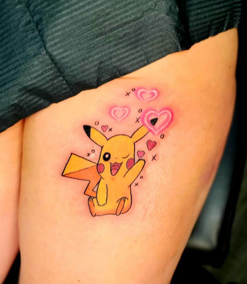 30 Cool Pikachu Tattoos You Can Copy