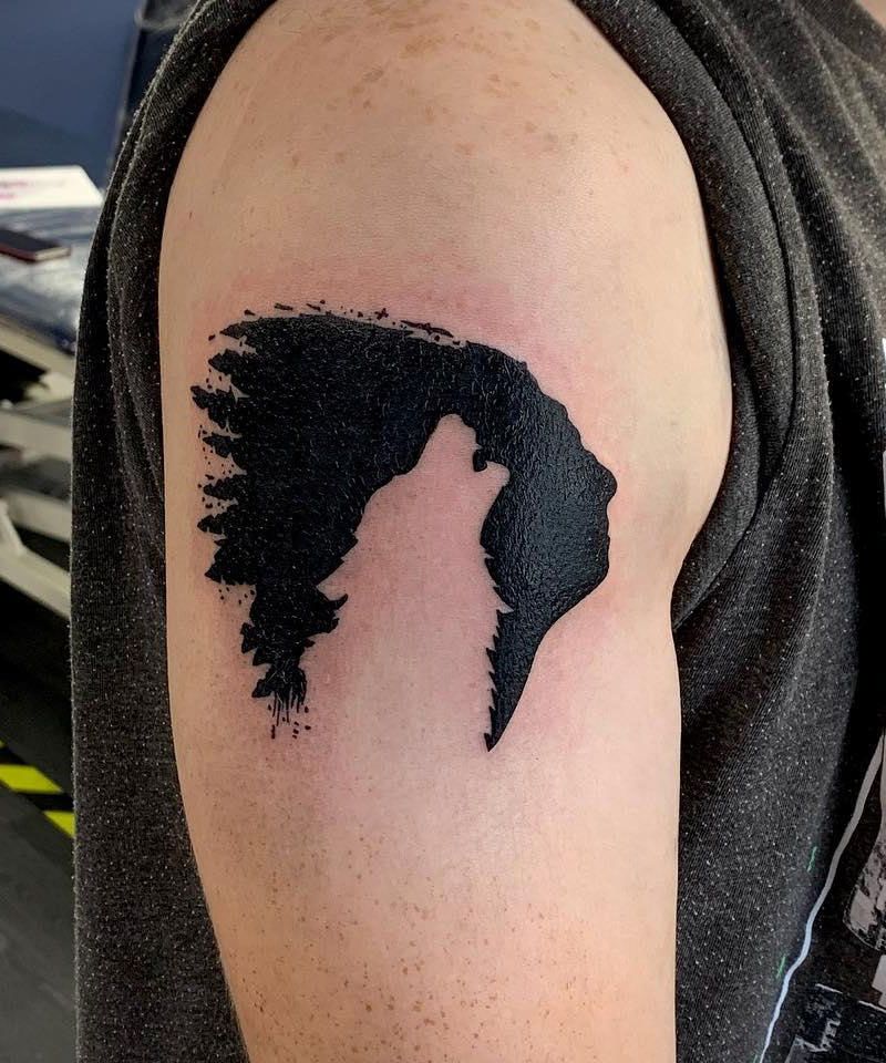 30 Unique Silhouette Tattoos You Must Love