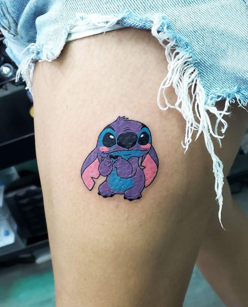 30 Unique Stitch Tattoos You Can Copy