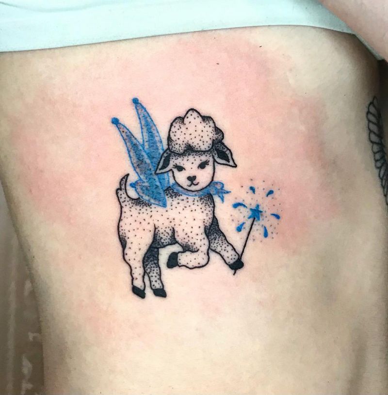 30 Cute Lamb Tattoos You Can Copy