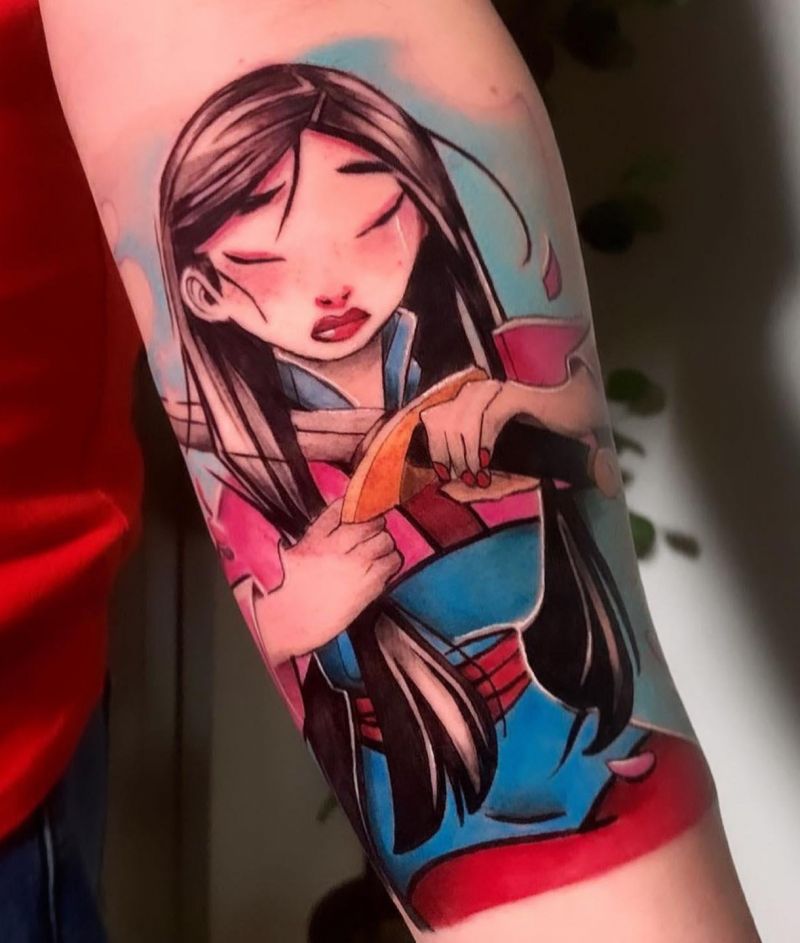 30 Pretty Mulan Tattoos You Can Copy