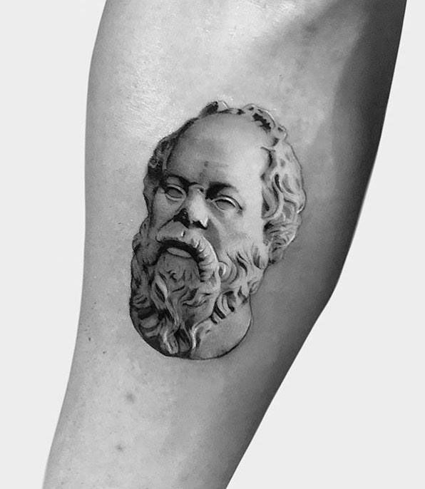 30 Unique Socrates Tattoos for Your Inspiration