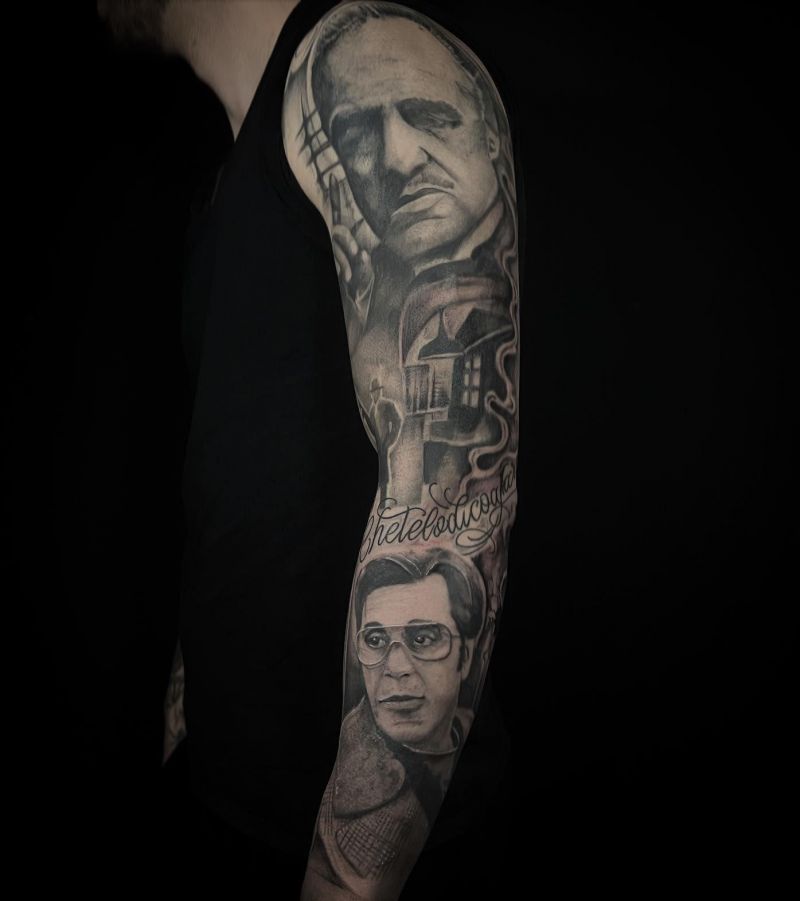 30 Classy The Godfather Tattoos to Inspire You