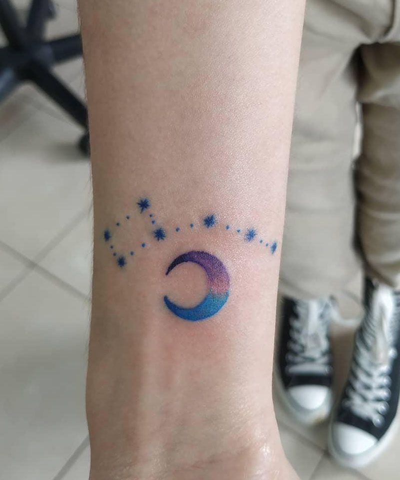 14 Unique Ursa Minor Tattoos You Can Copy