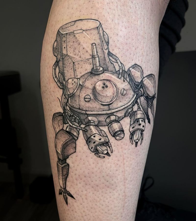 30 Unique Ghost In The Shell Tattoos You Can Copy