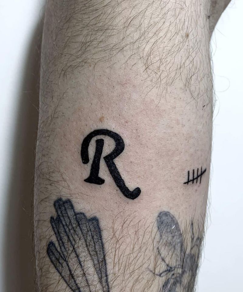 30 Unique Letter R Tattoos You Can Copy