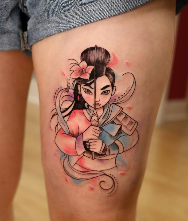 30 Pretty Mulan Tattoos You Can Copy