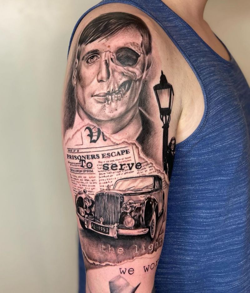 30 Excellent Peaky Blinders Tattoos You Must Love