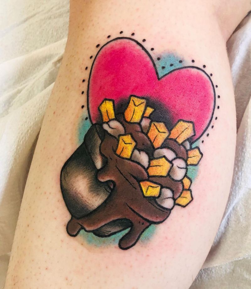 30 Unique Poutine Tattoos You Must Love