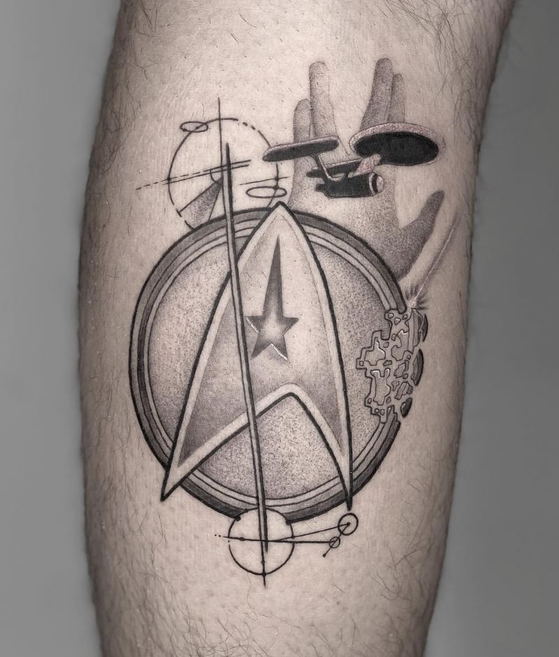 30 Great Star Trek Tattoos for Your Inspiration