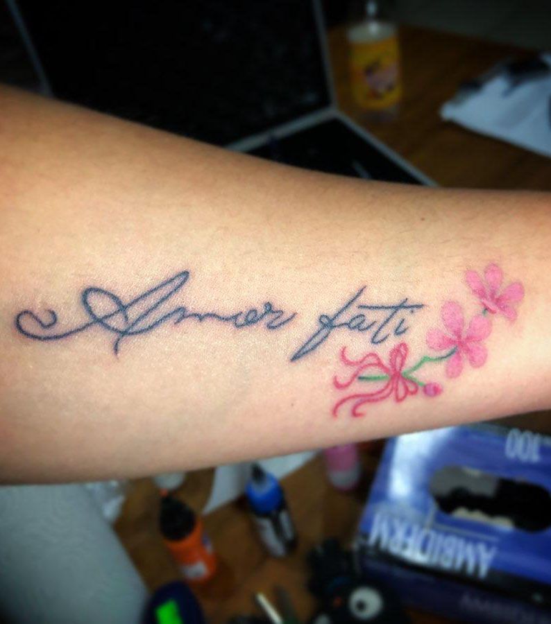 30 Unique Amor Fati Tattoos to Inspire You