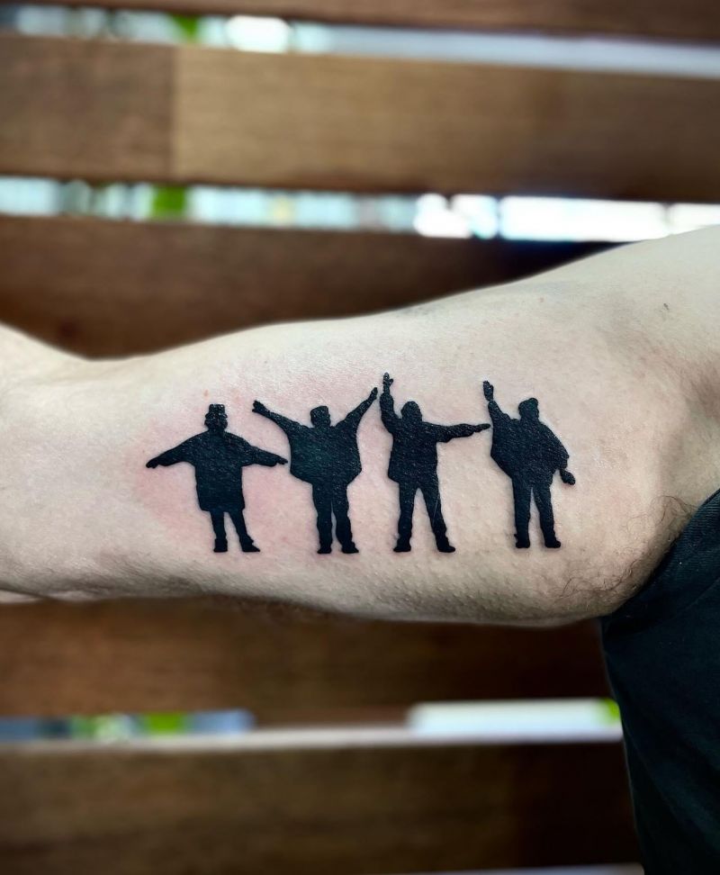 30 Cool Beatles Tattoos for Your Inspiration