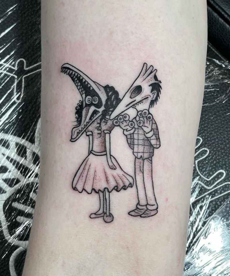 30 Unique Beetlejuice Tattoos You Must Love