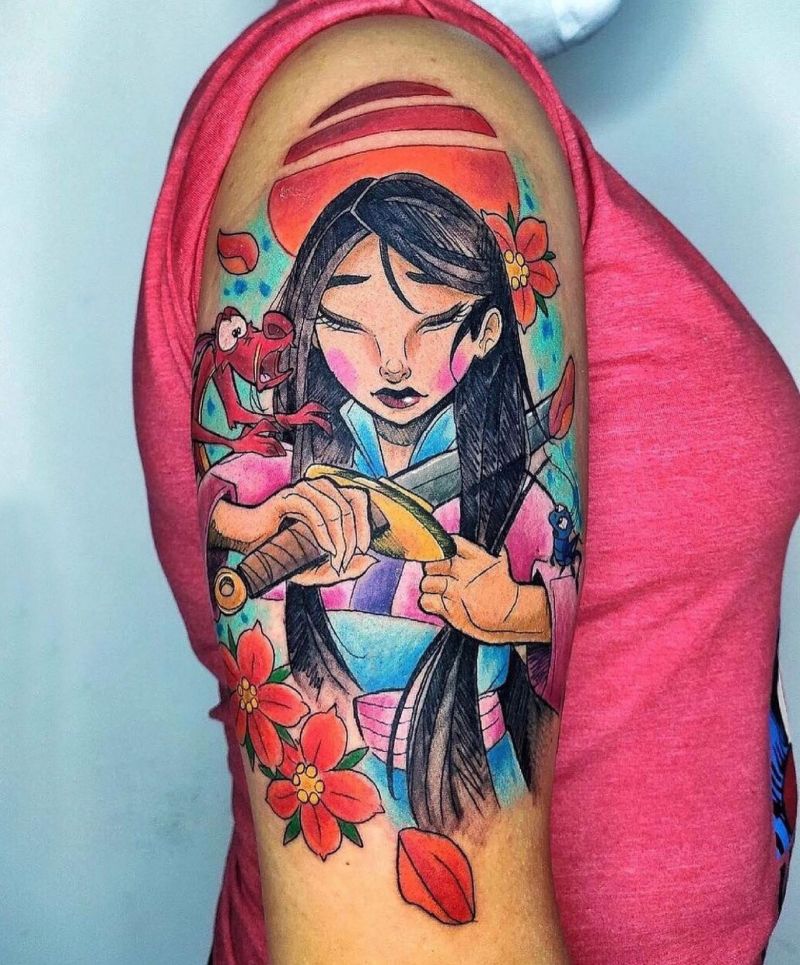 30 Pretty Mulan Tattoos You Can Copy