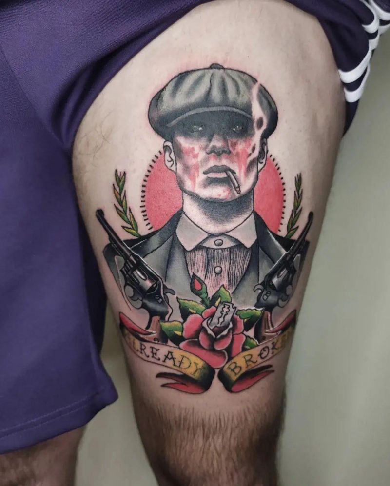 30 Excellent Peaky Blinders Tattoos You Must Love