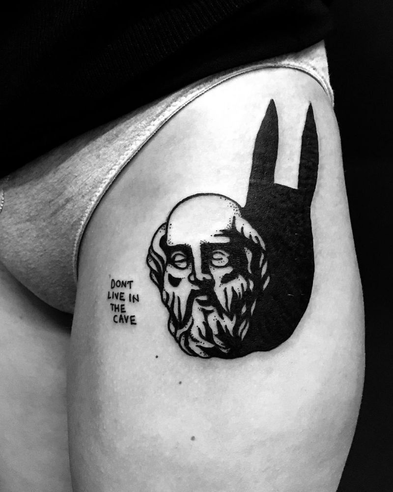 28 Unique Plato Tattoos You Must Love