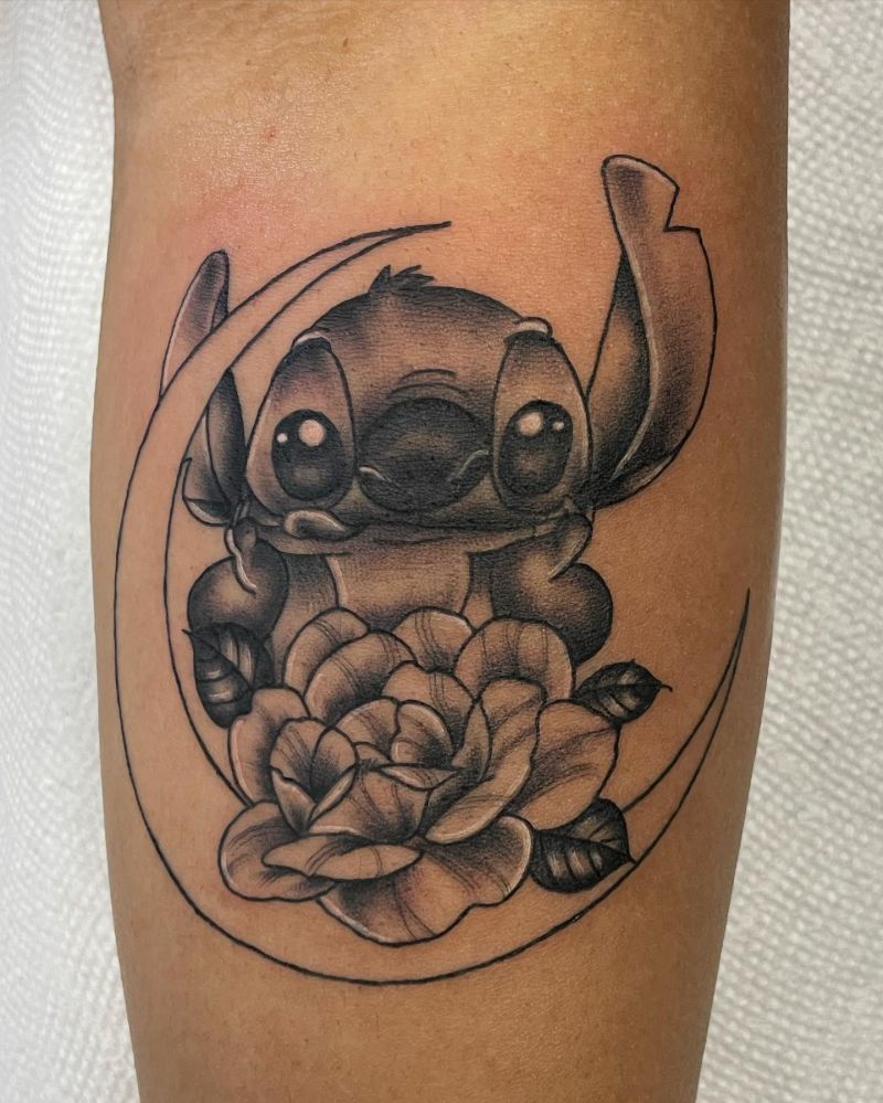 30 Unique Stitch Tattoos You Can Copy