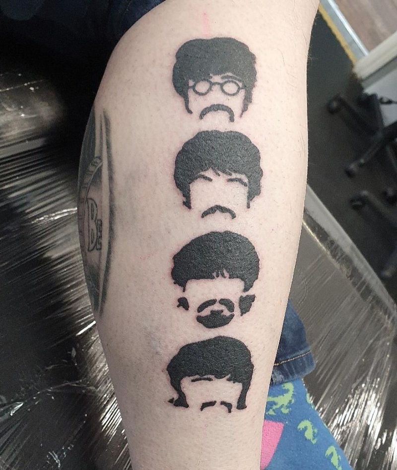 30 Cool Beatles Tattoos for Your Inspiration