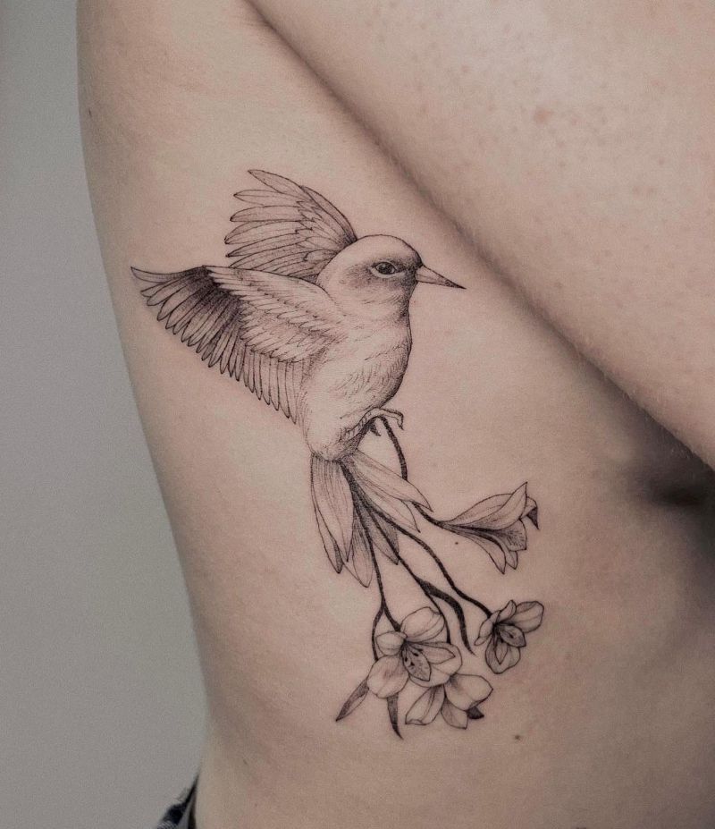 30 Unique Nightingale Tattoos to Inspire You