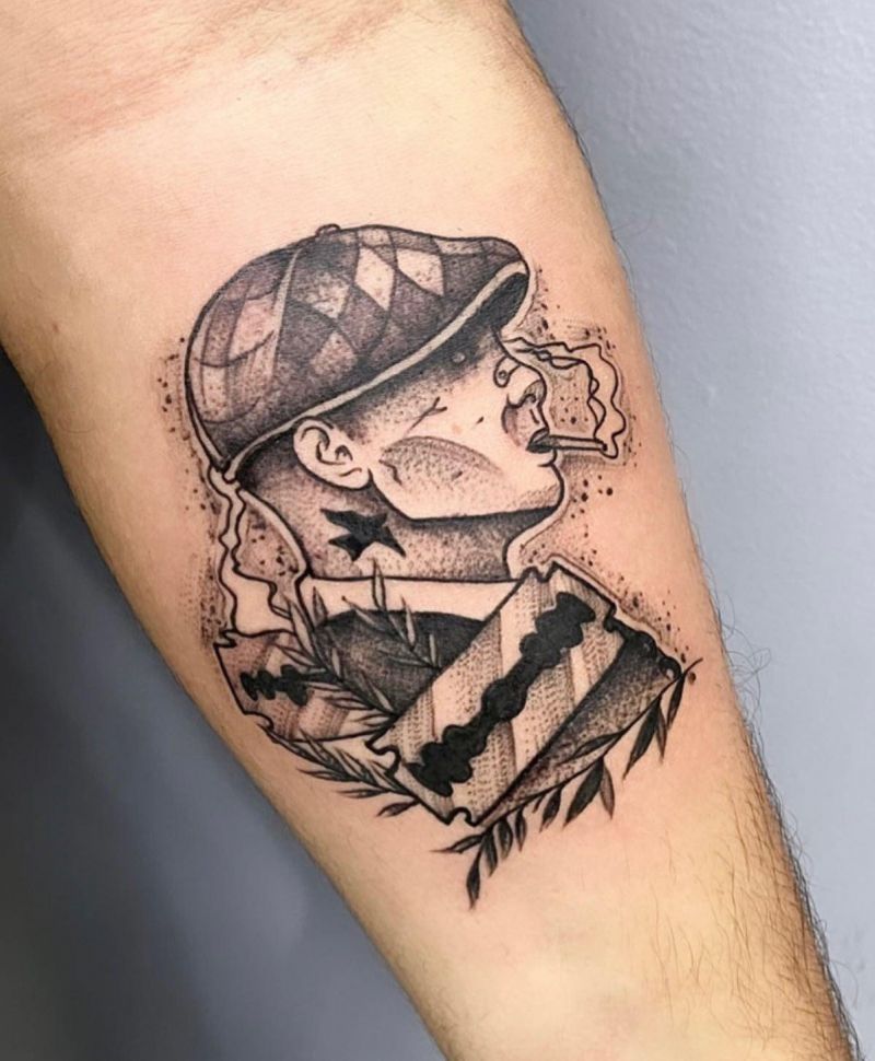 30 Excellent Peaky Blinders Tattoos You Must Love