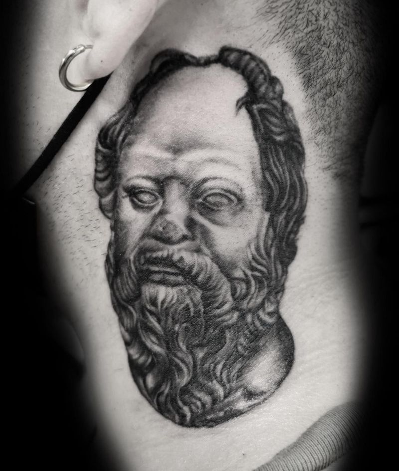 30 Unique Socrates Tattoos for Your Inspiration