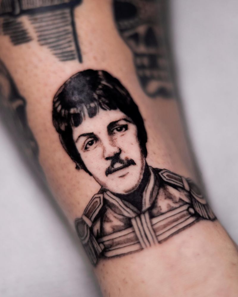 30 Cool Beatles Tattoos for Your Inspiration