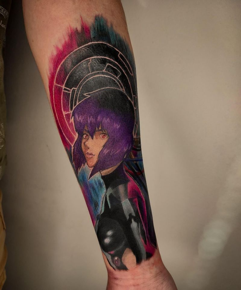 30 Unique Ghost In The Shell Tattoos You Can Copy