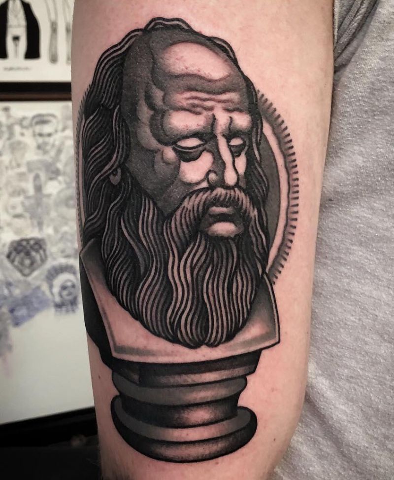 28 Unique Plato Tattoos You Must Love