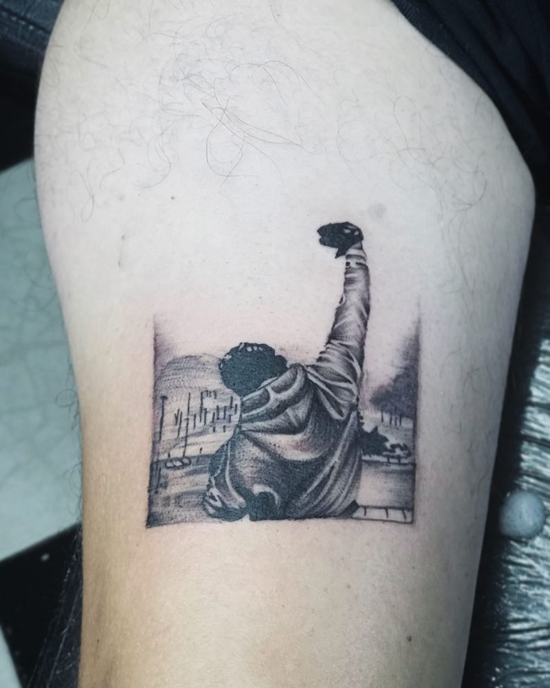 30 Excellent Rocky Tattoos to Inspire You