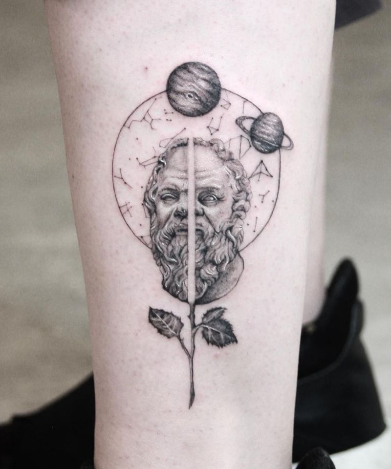 30 Unique Socrates Tattoos for Your Inspiration