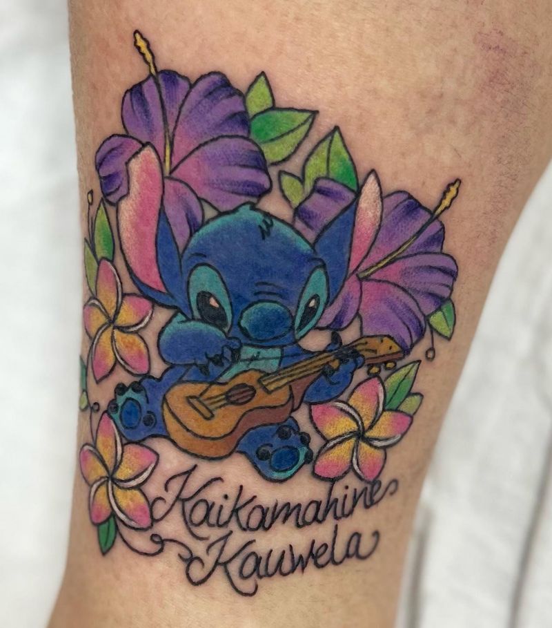 30 Unique Stitch Tattoos You Can Copy