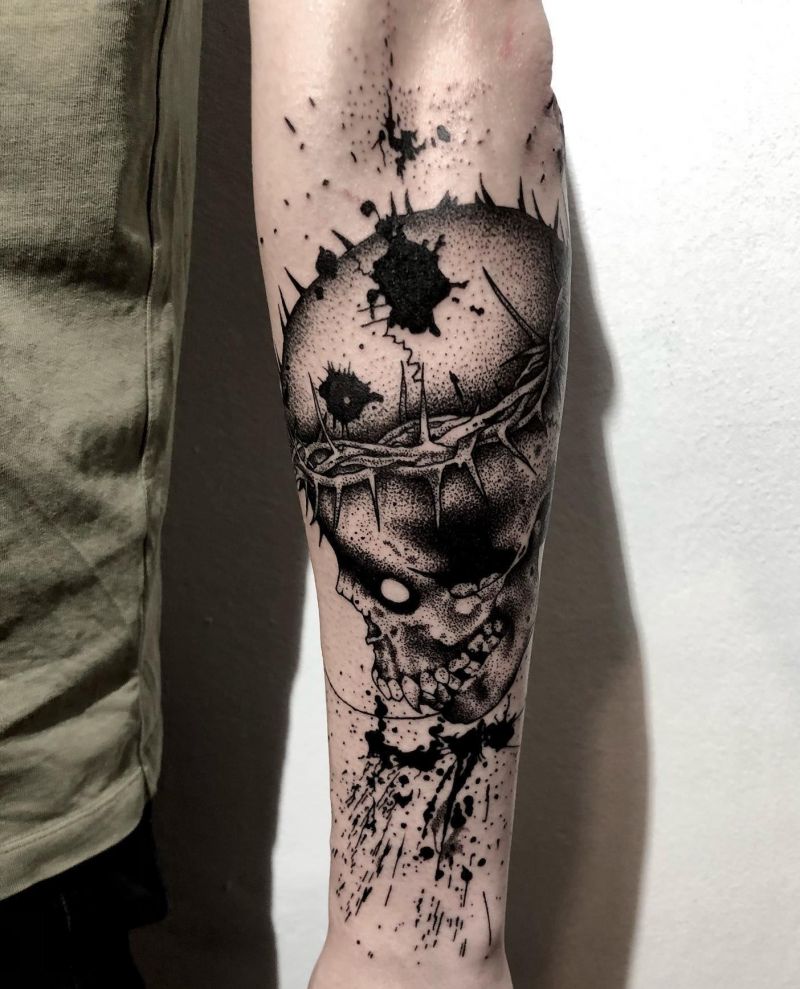 30 Cool Vampire Skull Tattoos for Your Inspiration