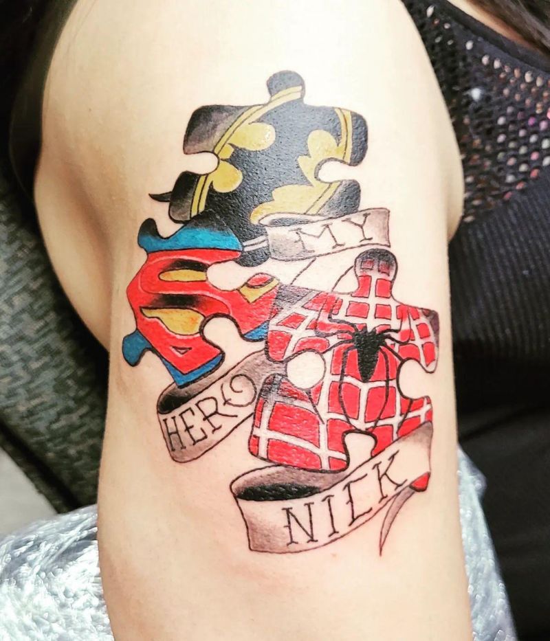 30 Unique Autism Tattoos to Inspire You