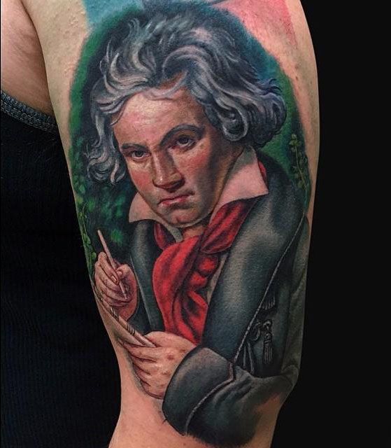 30 Awesome Beethoven Tattoos to Inspire You