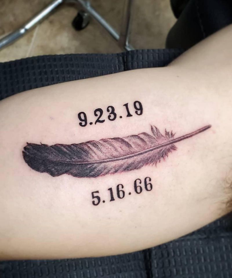 30 Pretty Eagle Feather Tattoos to Inspire You