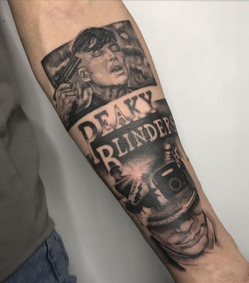 30 Excellent Peaky Blinders Tattoos You Must Love