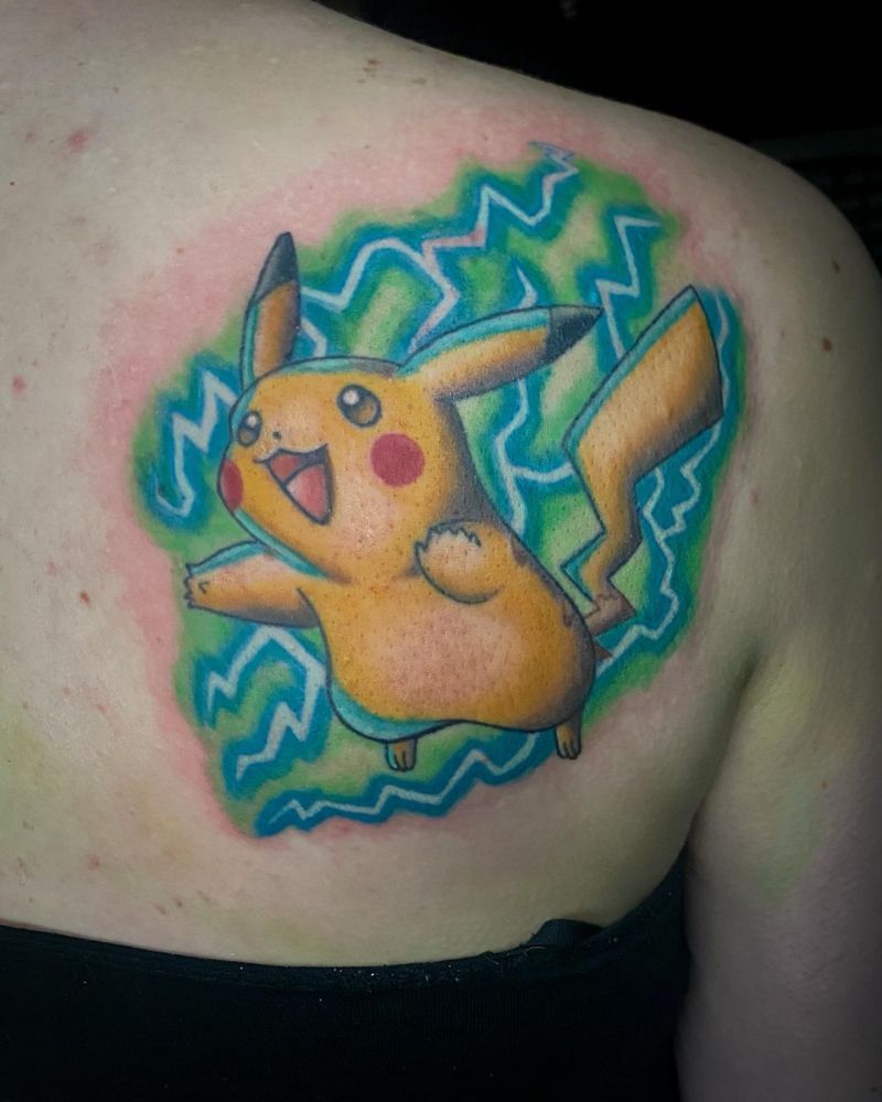 30 Cool Pikachu Tattoos You Can Copy