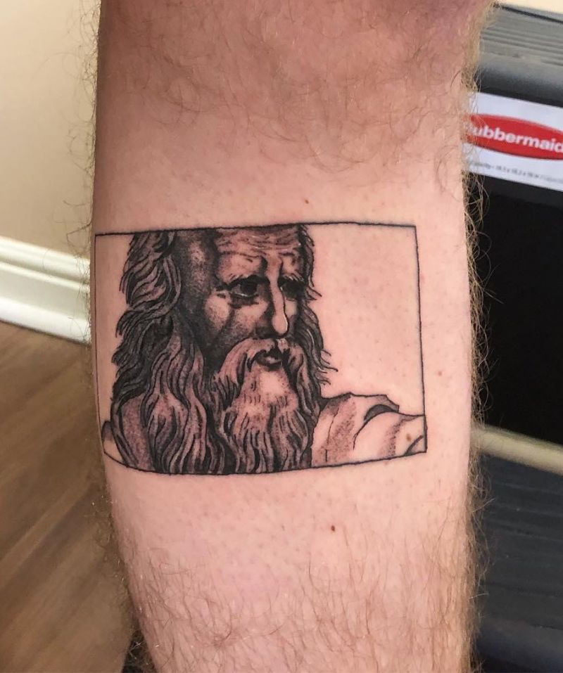 28 Unique Plato Tattoos You Must Love