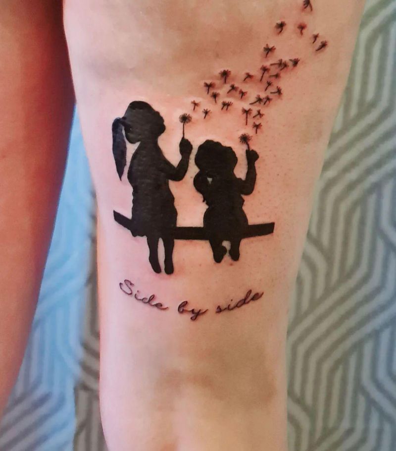 30 Unique Silhouette Tattoos You Must Love
