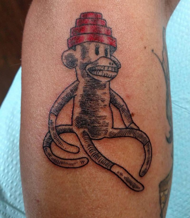 27 Unique Sock Monkey Tattoos for Your Inspiration