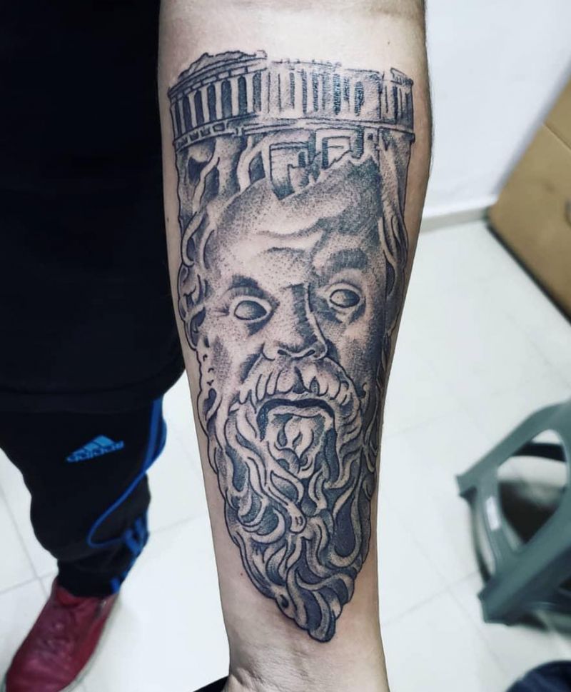 30 Unique Socrates Tattoos for Your Inspiration