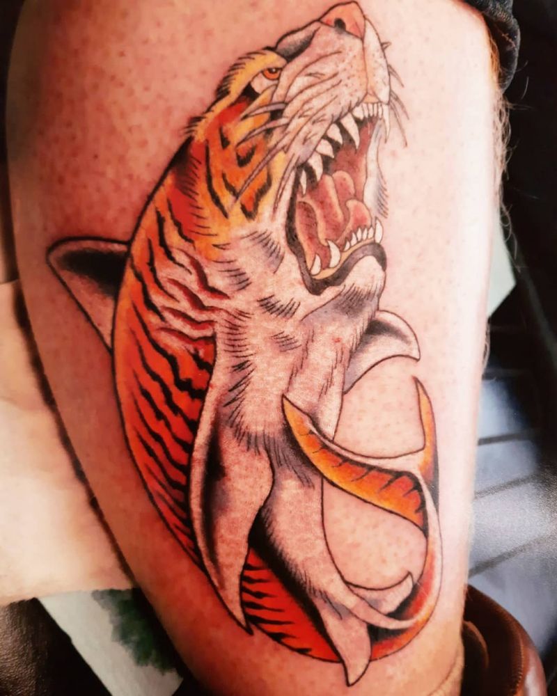 30 Unique Tiger Shark Tattoos You Must Love