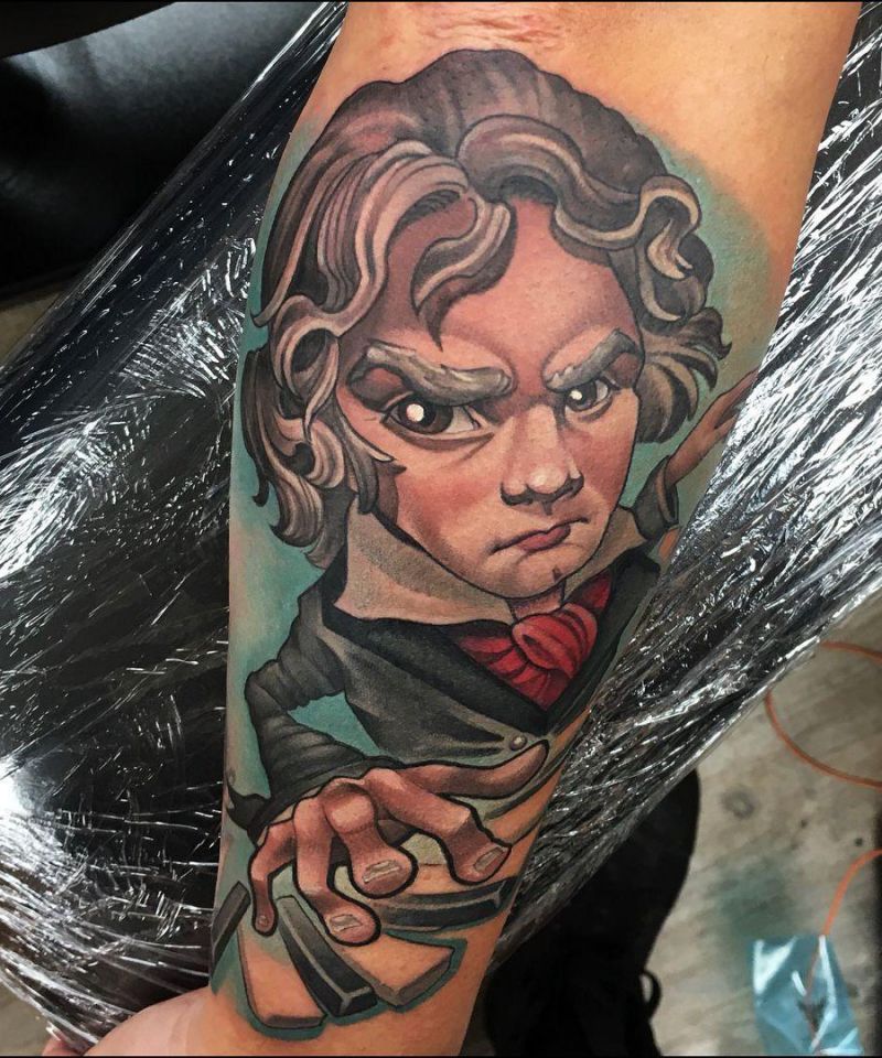 30 Awesome Beethoven Tattoos to Inspire You