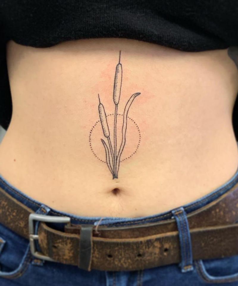 30 Pretty Cattail Tattoos For Your Next Ink