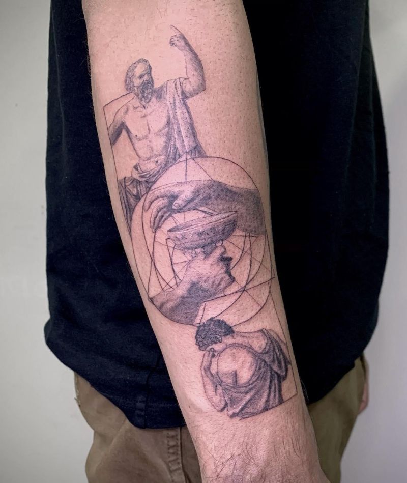 30 Unique Socrates Tattoos for Your Inspiration