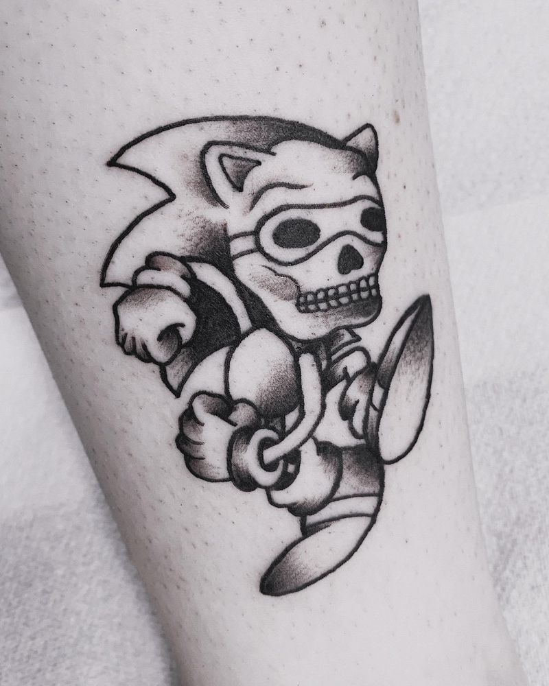 30 Unique Sonic Tattoos You Will Love