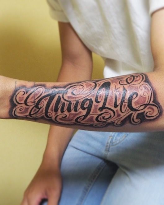 30 Unique Thug Life Tattoos For Your Next Ink
