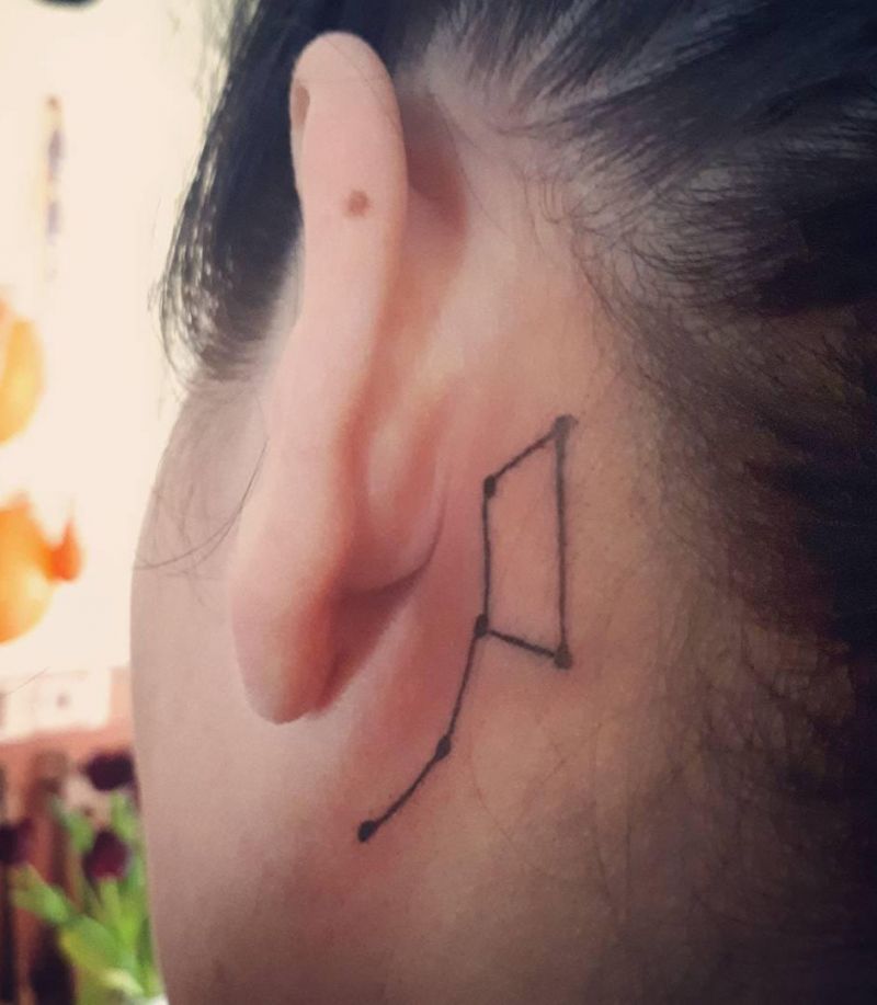 14 Unique Ursa Minor Tattoos You Can Copy