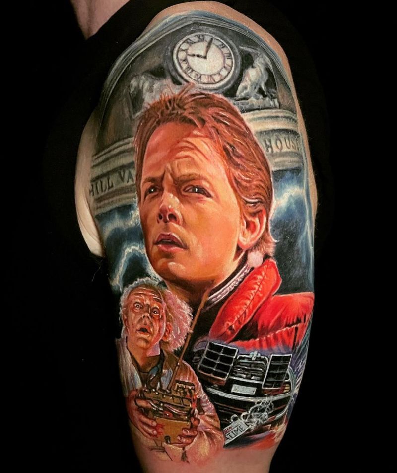 30 Great Back to the Future Tattoos You Can Copy