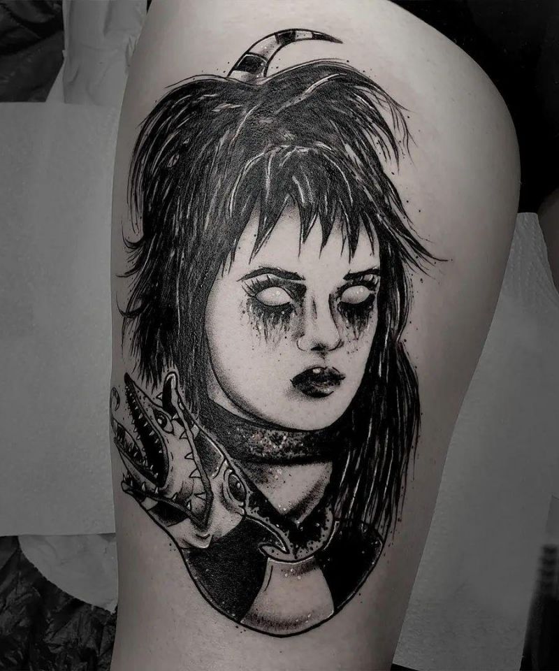 30 Unique Beetlejuice Tattoos You Must Love